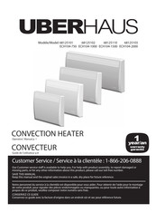 Uberhaus ECH104-750 Operator's Manual