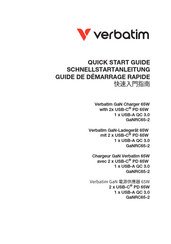 Verbatim GaNRC65-2 Quick Start Manual