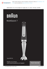 Braun MQ 7035X Instructions Manual