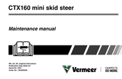 Vermeer CTX160 Maintenance Manual