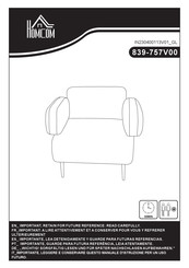 HOMCOM 839-757V00 User Manual