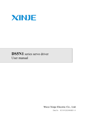 Xinje DS5N1-20P4-PTA User Manual