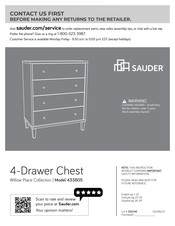 Sauder Willow Place 433805 Manual