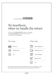 Lowes H0066 Assembly Instructions Manual