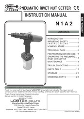 LOBSTER N1A2 Instruction Manual
