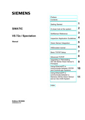 Siemens SIMATIC VS 72 Series Manual