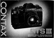 Kyocera Contax RTSIII Instruction Manual