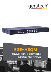 geratech EGE-HSQM Manual