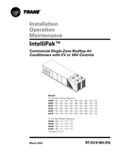 Trane IntelliPak SLHF 70 Series Installation Operation & Maintenance