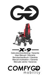 ComfyGo Mobility X-9 User Manual