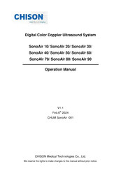 Chison SonoAir 30 Operation Manual