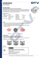 GTV CR-CR15000-00 Manual