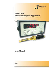 Alpha Moisture Systems 6020 User Manual