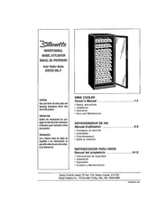 Danby Silhouette DWC612BLP Owner's Manual