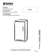Sears Kenmore Elite 25344713101 Use & Care Manual