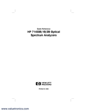 HP 71452B Quick Reference