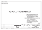 Haier HRB-600KGU1 User Manual