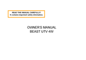 Daymak BEAST UTV 4W Owner's Manual
