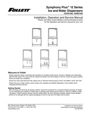 Follett Symphony Plus 12HI414A Installation, Operation And Service Manual