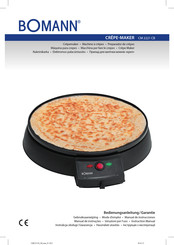 BOMANN CM 2221 CB Instruction Manual