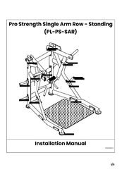 MUSCLE D Pro Strength PL-PS-SAR Installation Manual