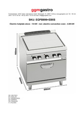 GGM gastro EB5S Product Manual
