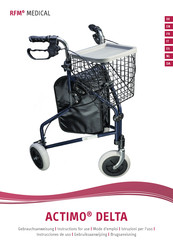 Rehaforum Medical ACTIMO DELTA Instructions For Use Manual