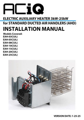 ACIQ EAH-10C UL Installation Manual