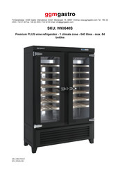 GGM gastro Premium PLUS WKI640S Product Manual