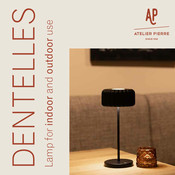 Atelier Pierre DENTELLES Manual