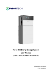 Pylontech Force FH3X-3.6K-HY-1P-10 User Manual