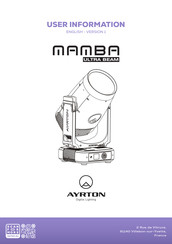 Ayrton 014570 User Manual