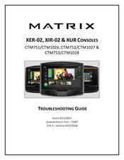 Matrix XER-02 Troubleshooting Manual