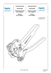 Tyco Electronics 1-1579014-7 Instruction Sheet