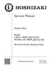 Hoshizaki F-1002MWJ-C Service Manual