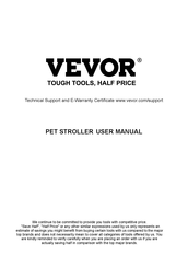 VEVOR CWTCCGK3QDHDKAXJCV0 Manual