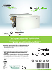 AERMEC OmniaRadiant UL RI Installation And Maintenance Manual