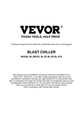 VEVOR BL-E5 Manual