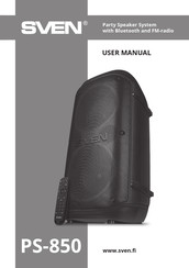 Sven PS-850 User Manual