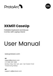 ProtoArc CaseUp XKM01 User Manual