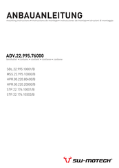 SW-Motech STP.22.176.10001/B Mounting Instructions