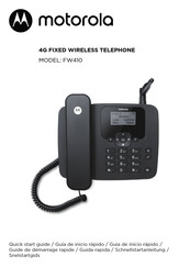 Motorola FW410 Quick Start Manual