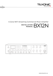 TEXONIC BX12N Instruction Manual