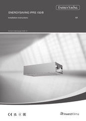 SystemAir InwestKlima ENERGYSAVING IPRS 150/B Installation Instructions Manual