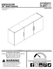 System Build 8387015COM Instruction Booklet