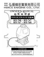 Hiace HT-747 Owner's Manual