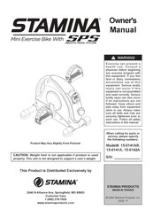 Stamina 15-0142A Owner's Manual