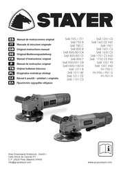stayer SAB 1701 CS IND Original Instruction Manual