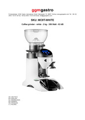 GGM gastro MC9T-WHITE Quick Start Manual