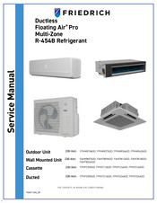 Friedrich Floating Air Pro FPHFC12A3D Service Manual